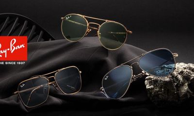 La collection Titanium : Aviator Titanium, Caravan Titanium, et Round Titanium.