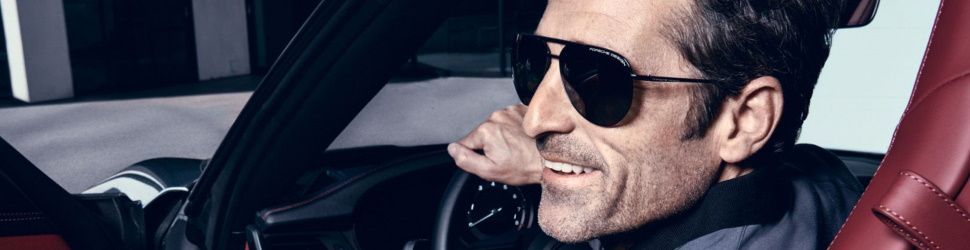 Patrick Dempsey ambassadeur de Porsche Design Eyewear