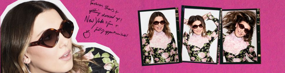 Nouveautés 2021 MBB x Vogue Eyewear la collection capsule de Millie Bobby Brown 