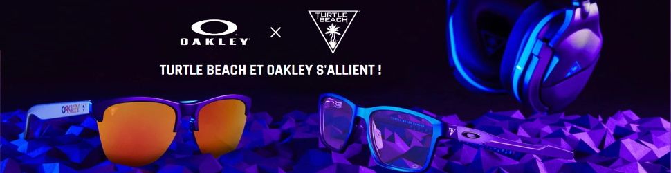 Turtle Beach x Oakley pour des lunettes gaming performantes