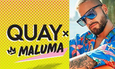 Lunettes de soleil Quai Australia x Maluma 