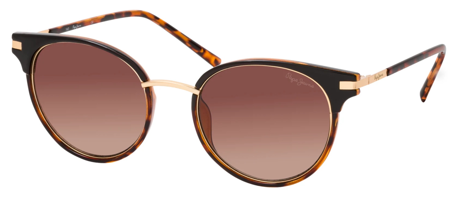 Lunettes De Soleil Pepe Jeans Noires - Monture Ovale - Neuf Avec étiquettes - Homme