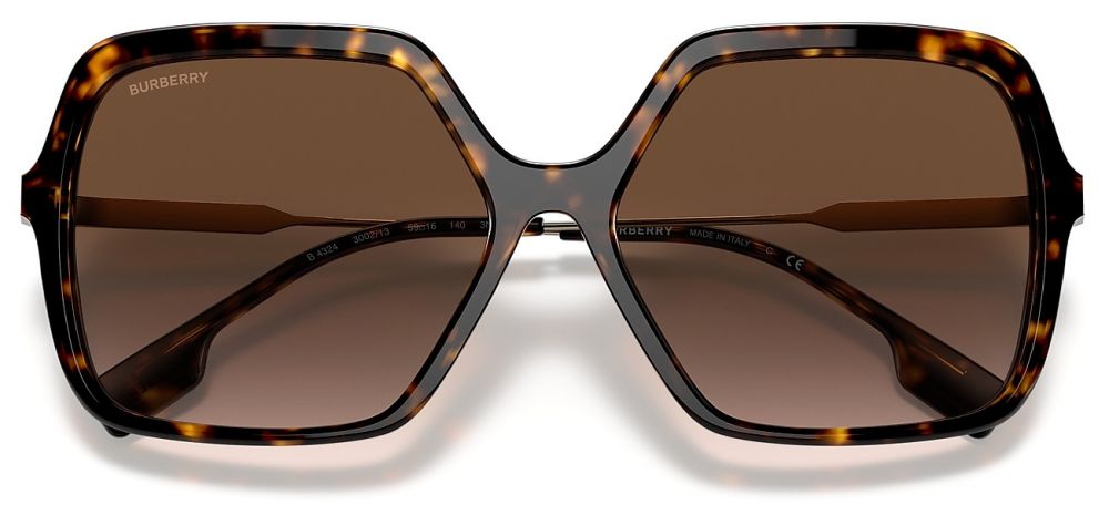 Lunettes de soleil Burberry Lunettes de soleil Femme BE4216 3002/13 57-16  pas cher