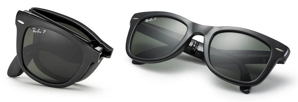 Les lunettes de soleil Wayfarer, Ray-Ban, Lunettes de Soleil Griffées  pour Homme