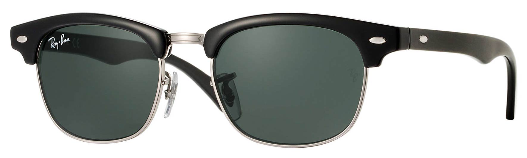 Lunettes de soleil Ray-Ban Clubmaster Junior 8-12 ans RJ9050S 100/71 47-16  pas cher