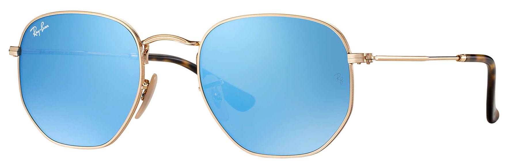 Rb 3548n 001 Lunette De Soleil Ray Ban Hexagonal Lunettes De