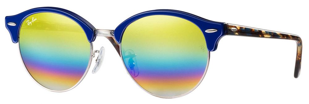 ray ban clubmaster mineral flash lenses