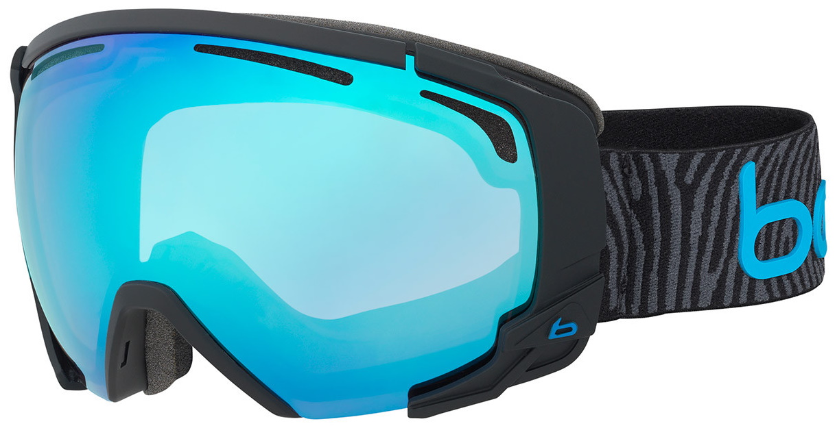 Bollé Y7 OTG Skibril - Black Denim - Zwarte Lens