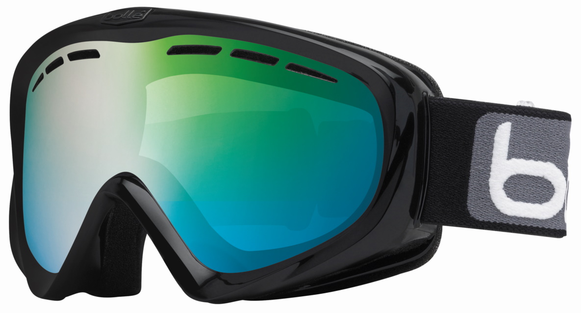 Masque de Ski Bollé Schuss Matt Black / Lemon Gun Mirror
