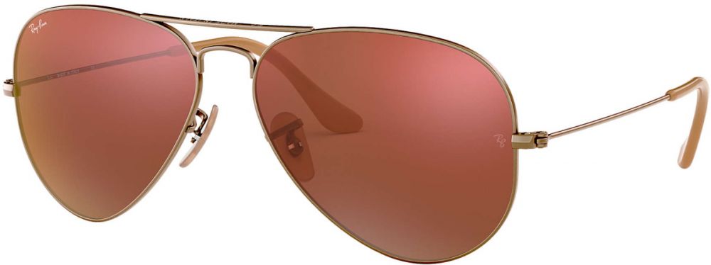 what are ray ban flash lenses