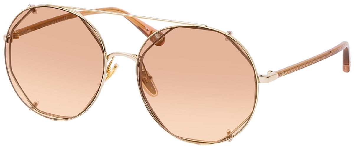 Étui à Lunettes De Soleil Chloé Neuf - Couleur Beige, Sans étiquette