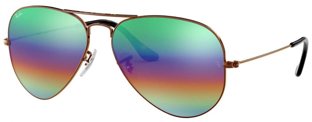 Lunettes de soleil Ray-Ban Aviator Classic RB3025-W0879 Noir - Prix Fous