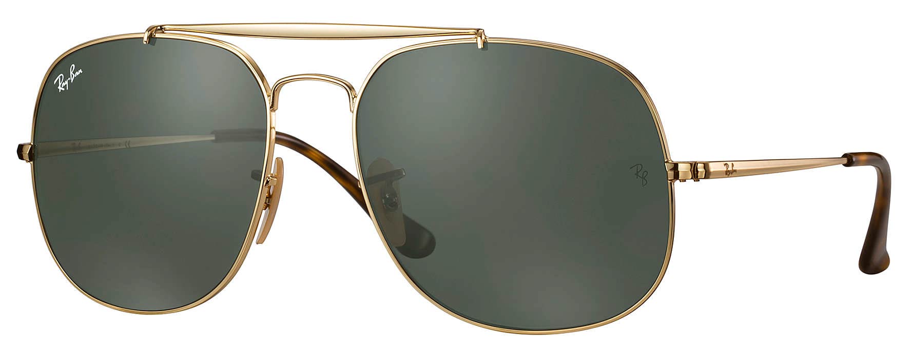 Lunettes de soleil Ray Ban General RB3561 001 57 17 pas cher