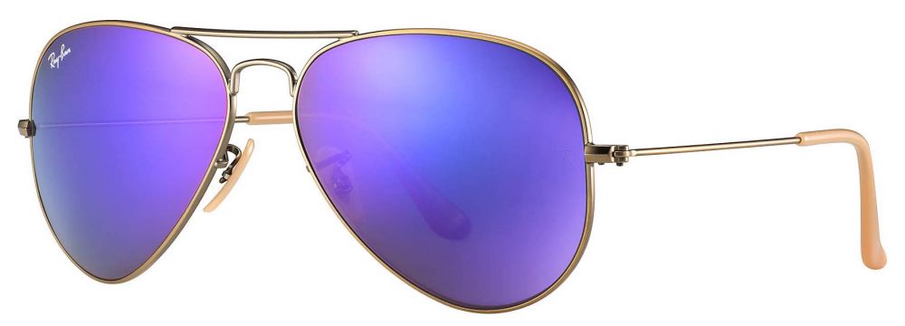 what are ray ban flash lenses