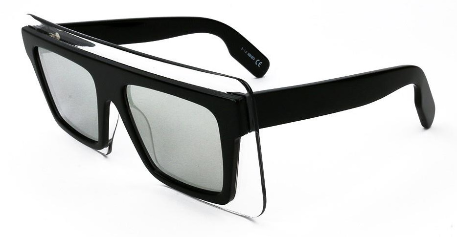 Lunettes de soleil Kenzo KZ 40024 01C 53-17 pas cher