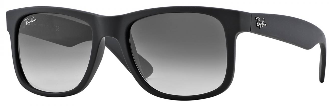 Lunettes de soleil Ray-Ban Rectangle RB4165 Noir pour Homme