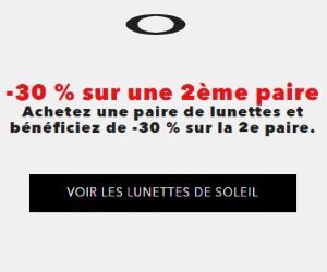 -30% sur votre 2ème paire de solaires