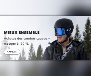 -20 % en achetant ensemble un masque et un casque + livraison gratuite