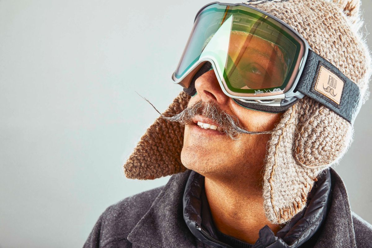 Masque de ski Julbo Rancho Cyrius 2 porté par Enak Gavaggio