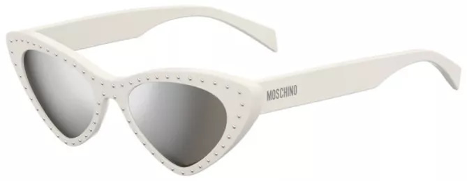 Lunettes blanches Moschino