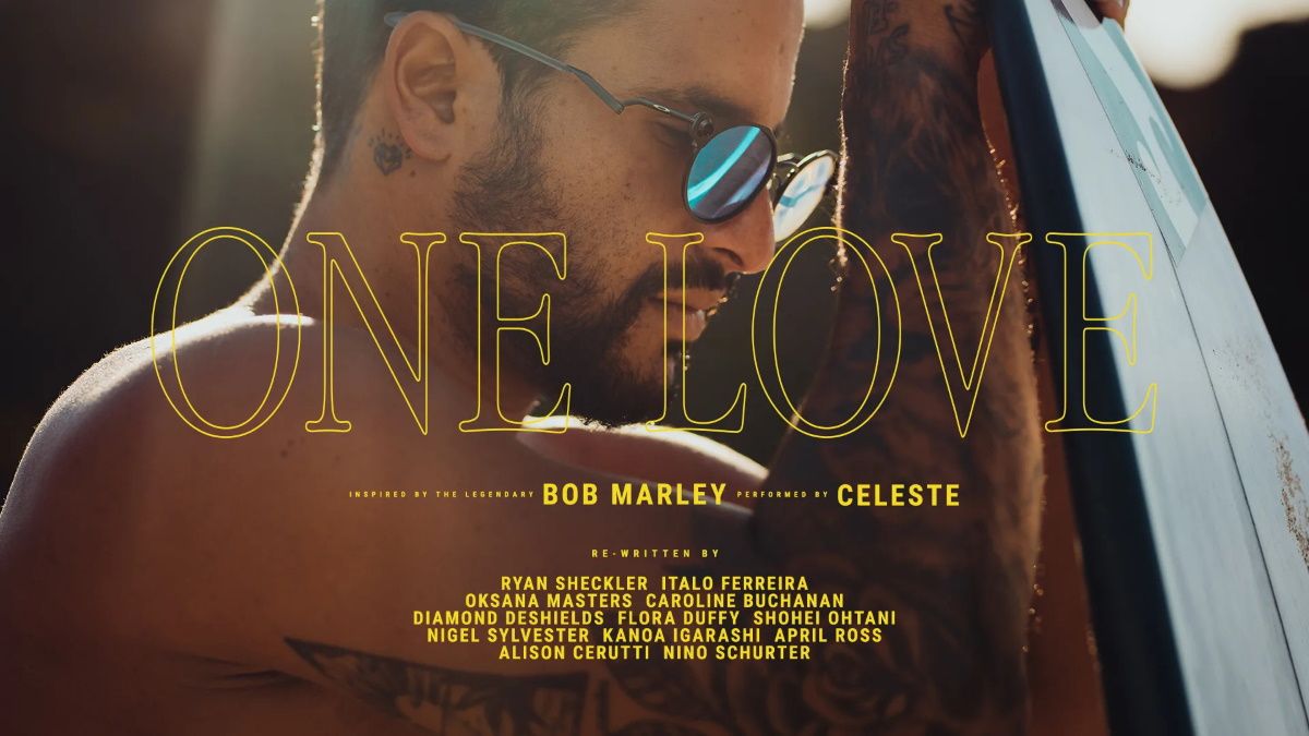 Vibrant remake de One Love de Bob Marley, chanté par Céleste à l'occasion de la nouvelle campagne de Oakley