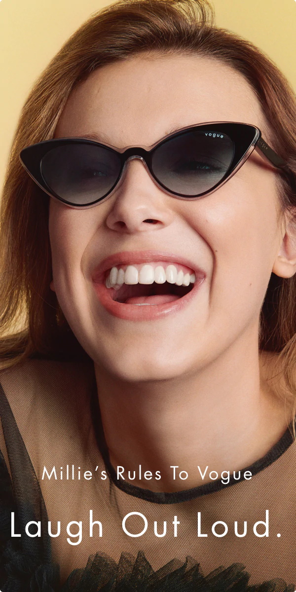Collection Millie Bobby Brown x Vogue Eyewear