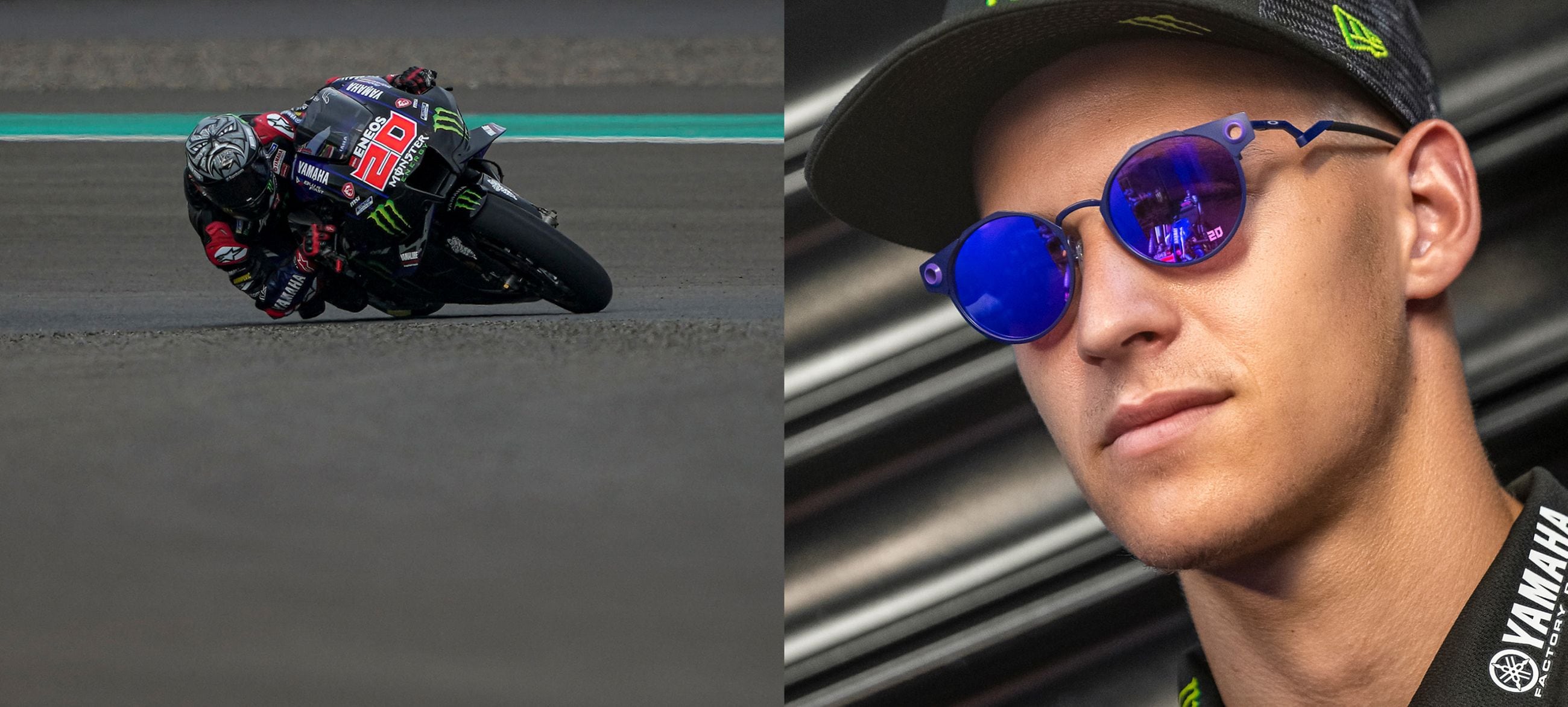 Lunette de soleil pilote moto gp 2025